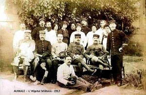 Aumale - Hopital Militaire - 1917